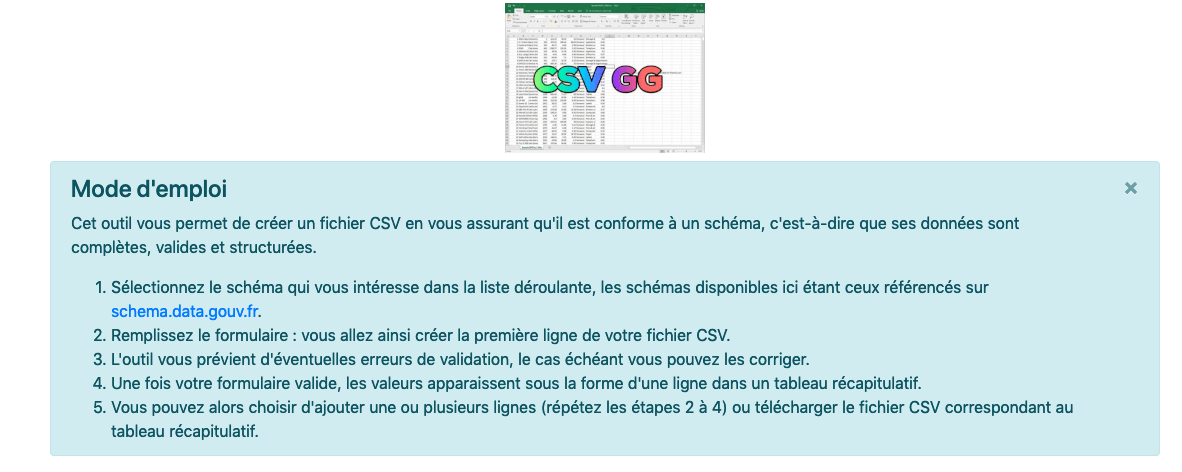 Outil CSV-GG